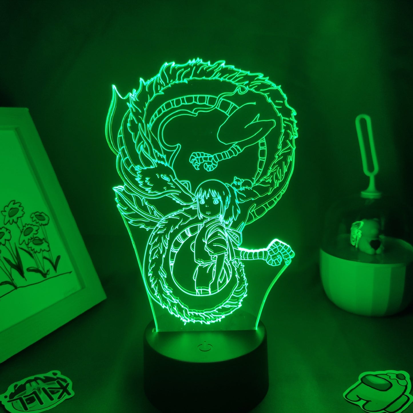 Spirited Away White Dragon Led Neon Night Lights