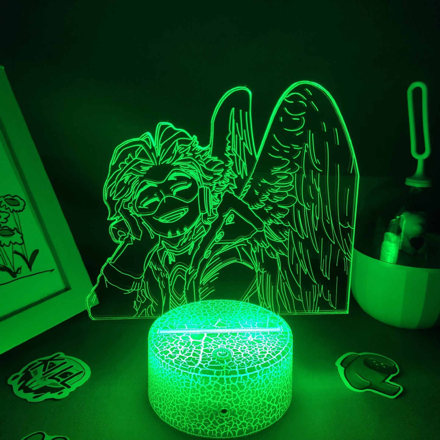 Hawks My Hero Academia 3D Lamp