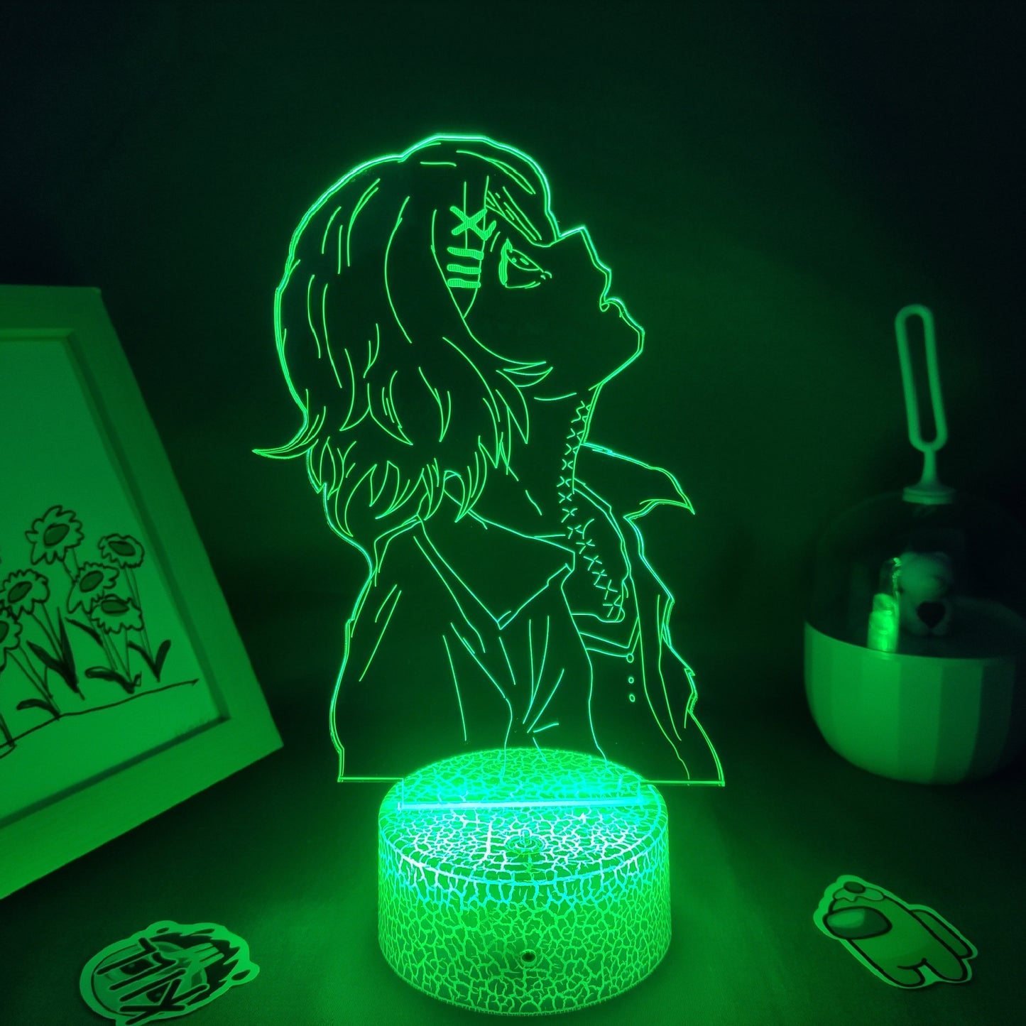 Tokyo Ghoul Figure Juzo Suzuya REI 3D Lamps