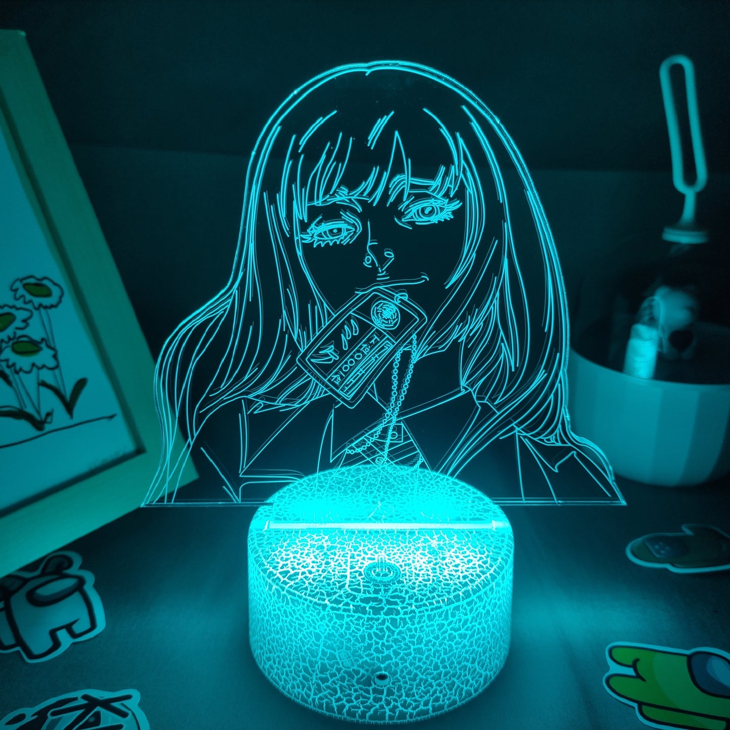 Kakegurui 3D LED RGB Neon Night Lights