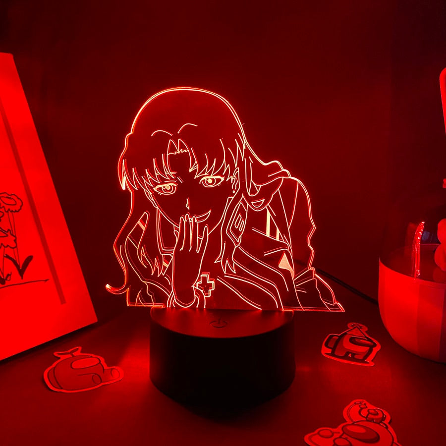 Figure Captain Misato Katsuragi 3D Night Light