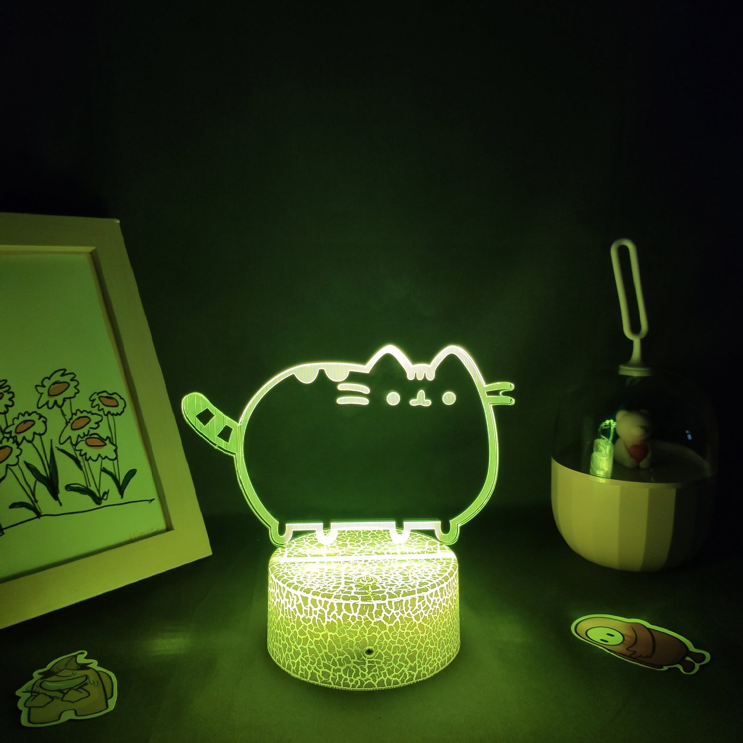 Cute Animal Cat Kitten 3D Lava Lamps