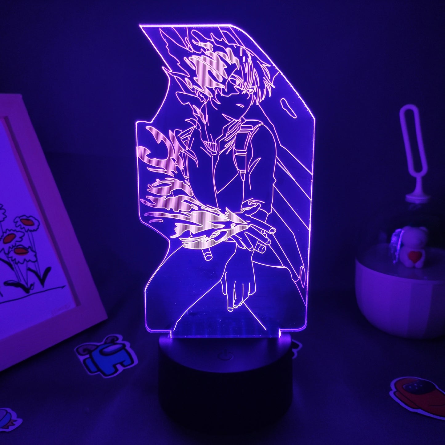 My Hero Academia Figure 3D Lava Lamp