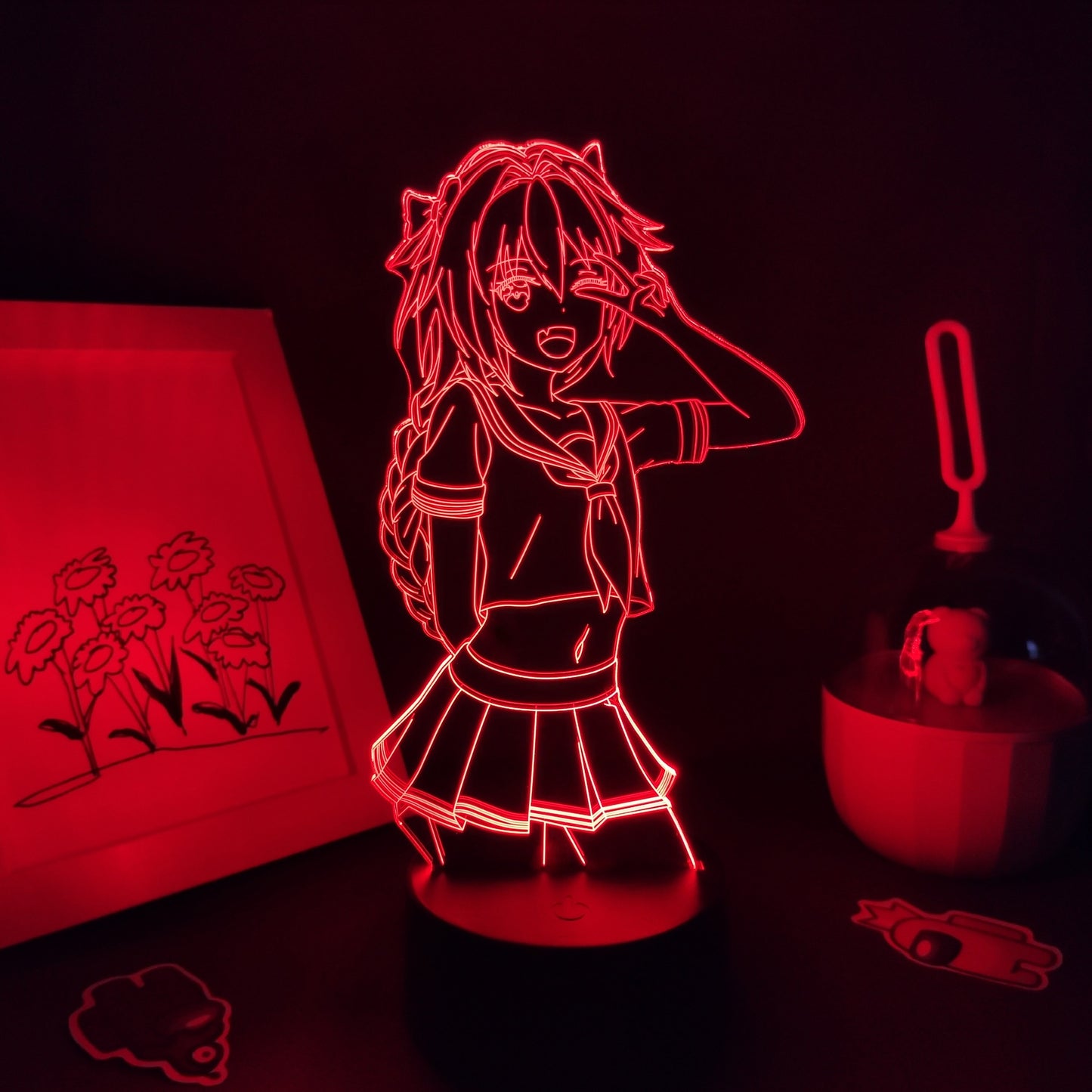 Fate Apocrypha Astolfo Figure 3D Led Lamps