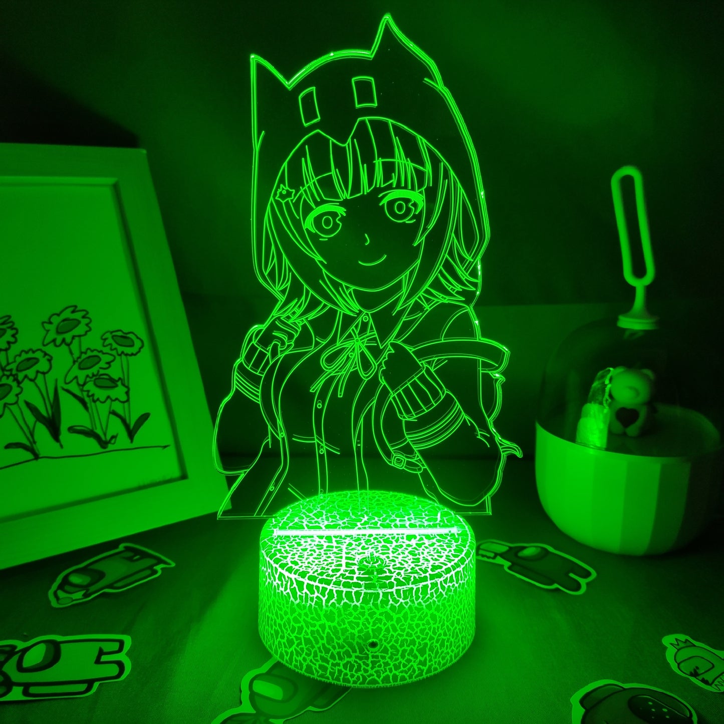 Danganronpa Led Figures Ibuki Mioda Night Lights