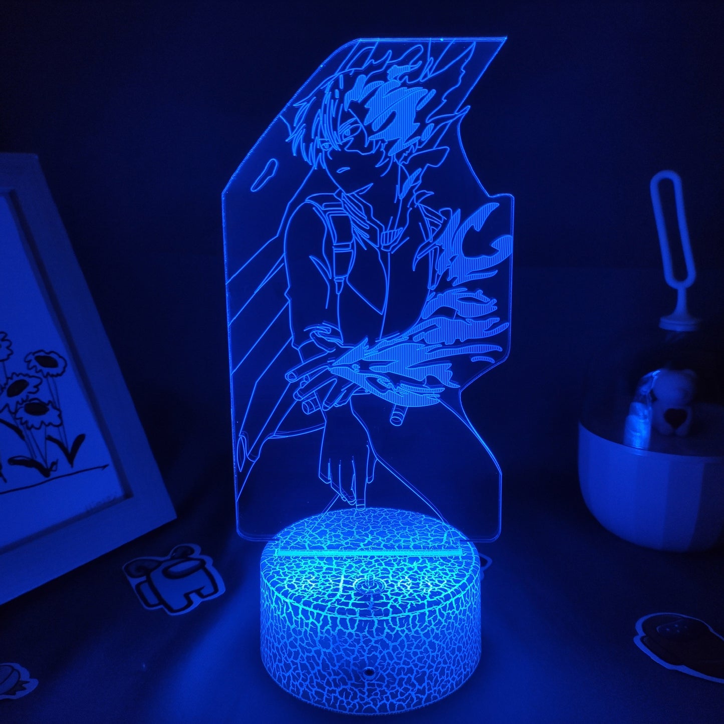 My Hero Academia Figure 3D Lava Lamp