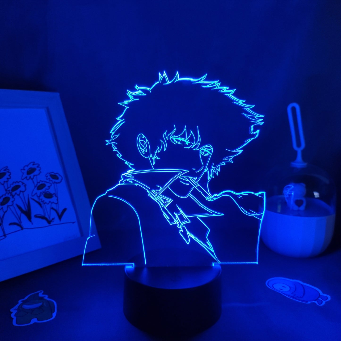 Cowboy Bebop Figure Spike Spiegel 3D Night Lights