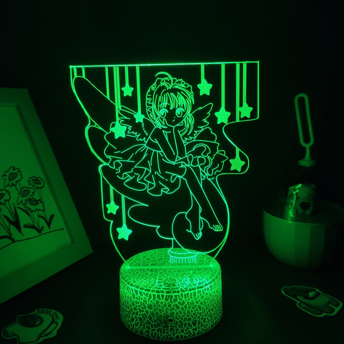 Cardcaptor Sakura Figure 3D Led Lamps