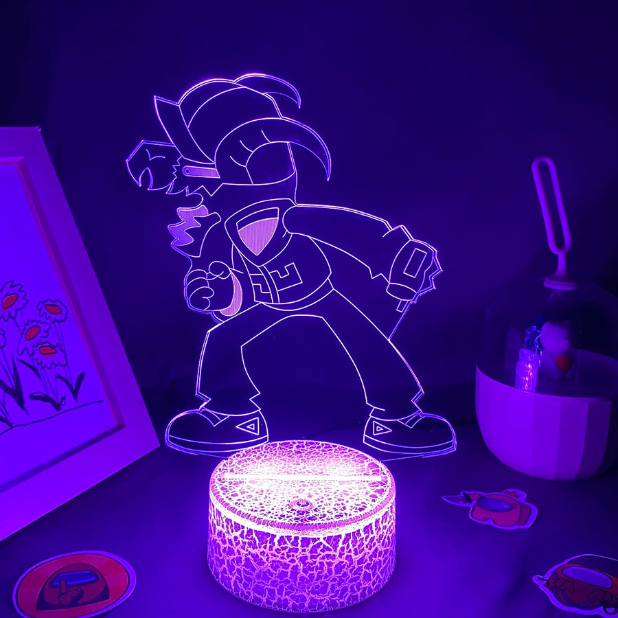 Game Friday Night Funkin Figure Tabi 3D Lamp