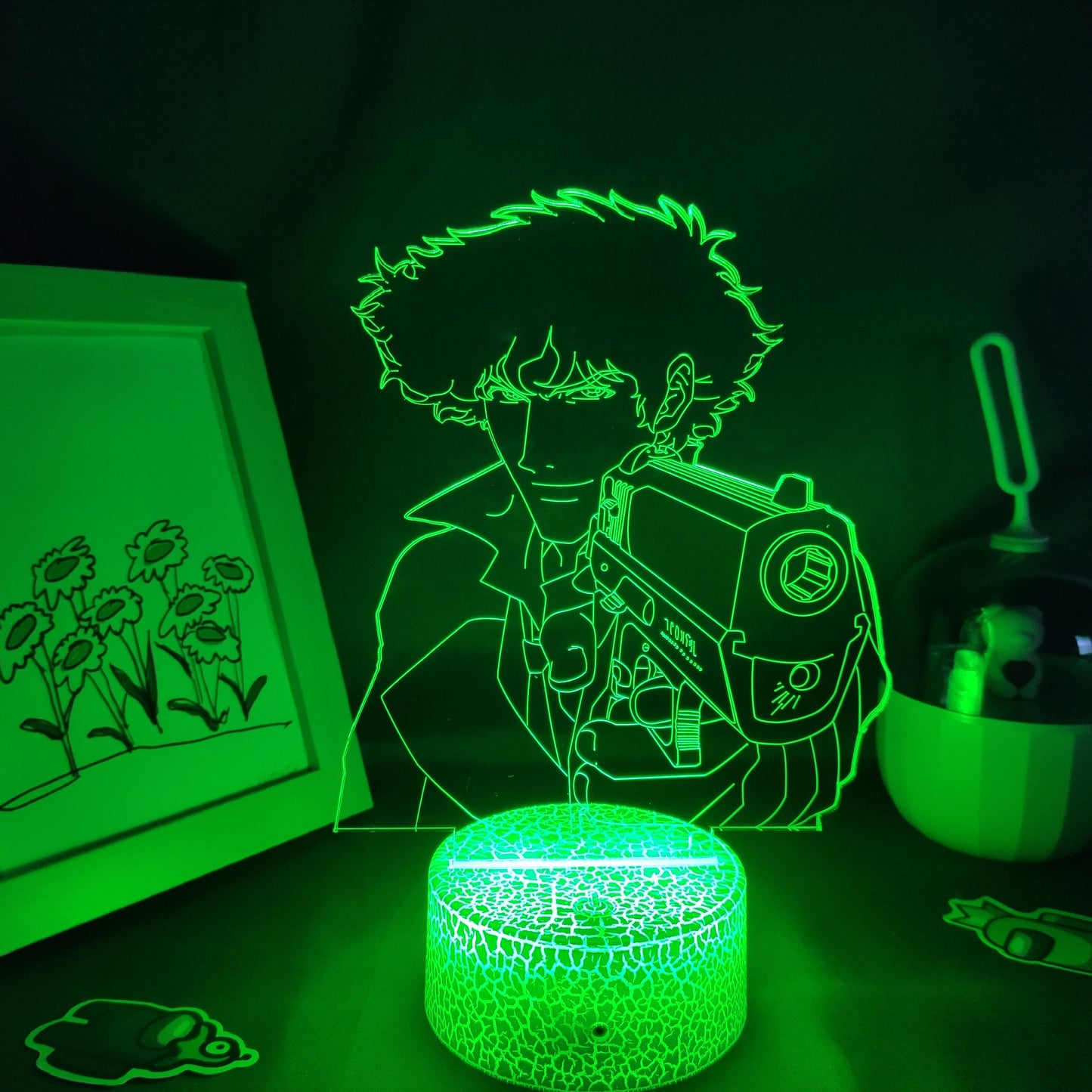 Cowboy Bebop Spike Spiegel 3D Led Night Light