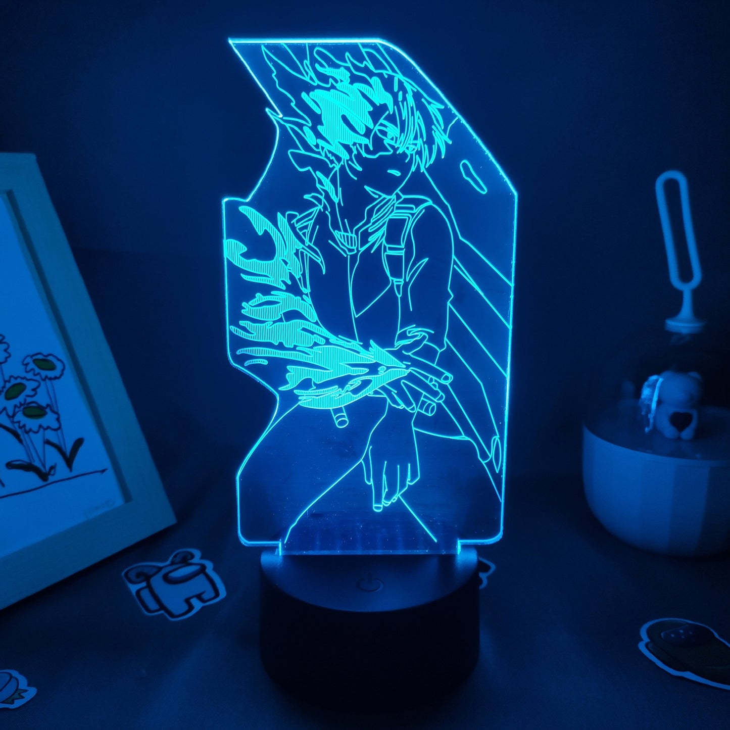 My Hero Academia Figure 3D Lava Lamp