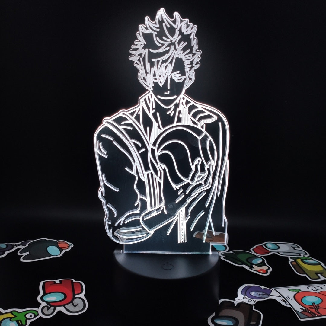 Haikyuu Kuroo Tetsurou Figure 3D Night Lights