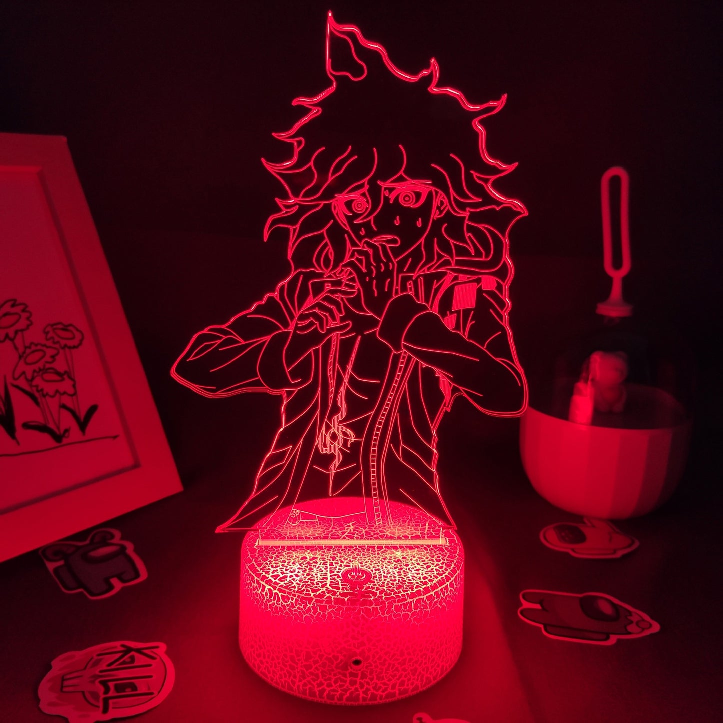 Danganronpa Figure Nagito Komaeda Night Lights