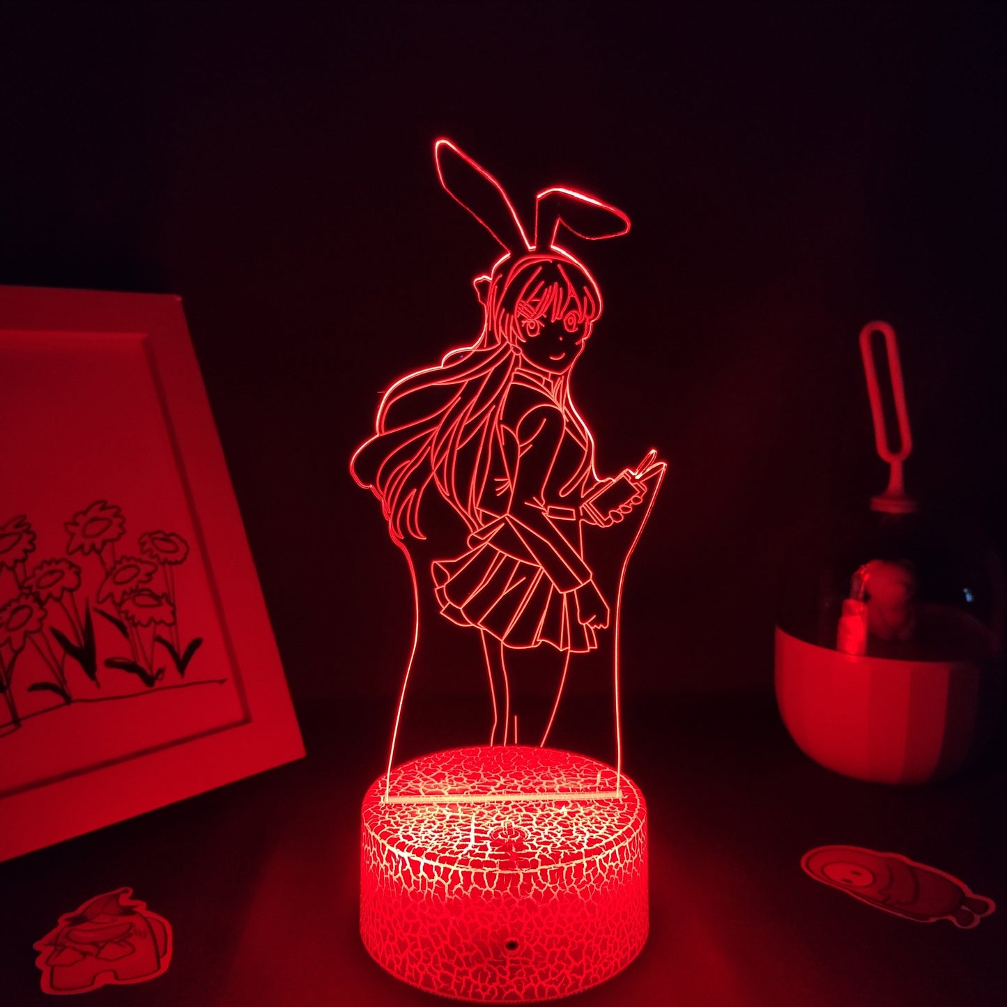 Bunny Girl Figure Sakurajima Mai Night Lights