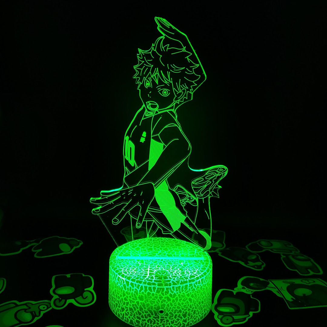 Haikyuu Hinata Shoyo 3D illusion Night light