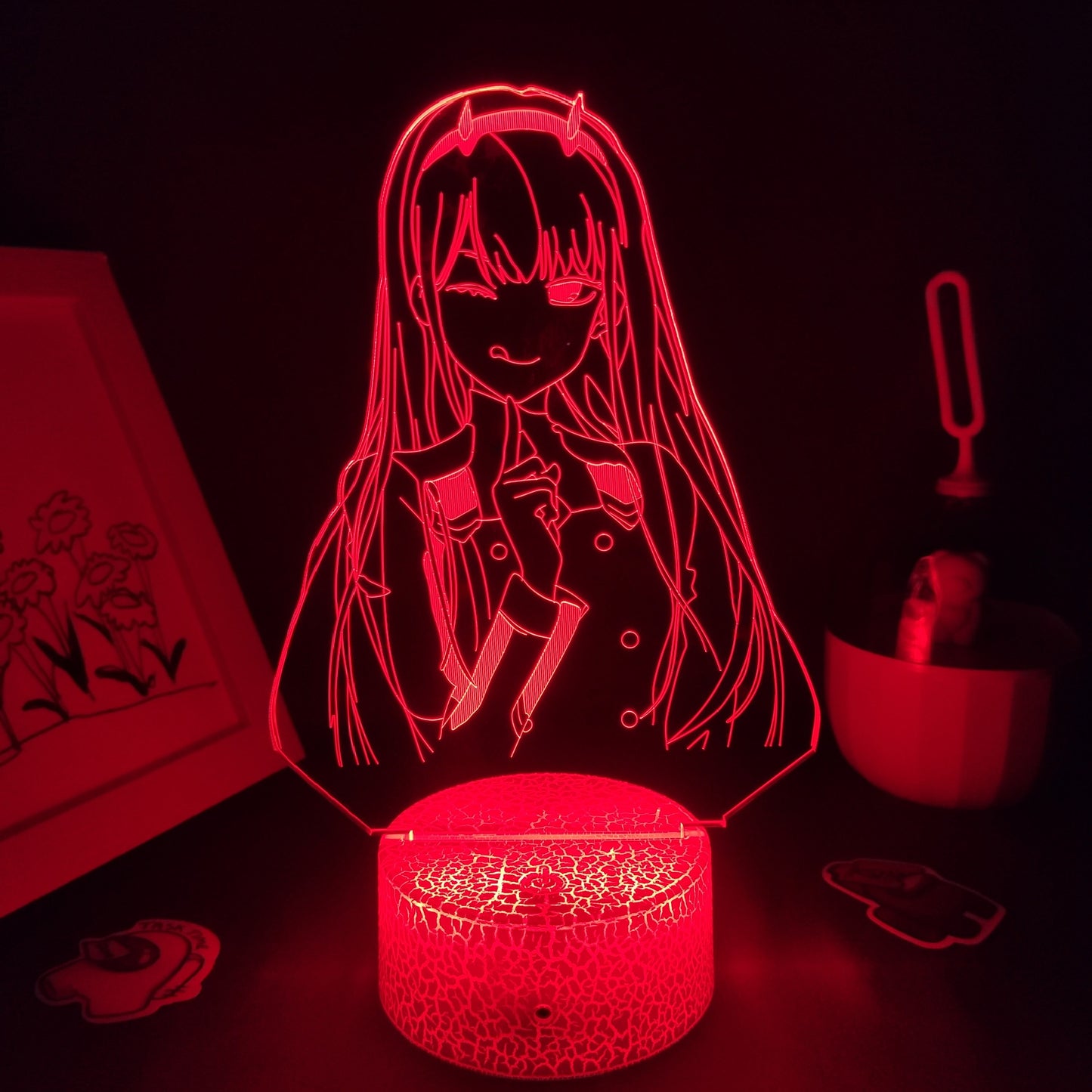 Darling In The Franxx Figure Zero Two Lamps