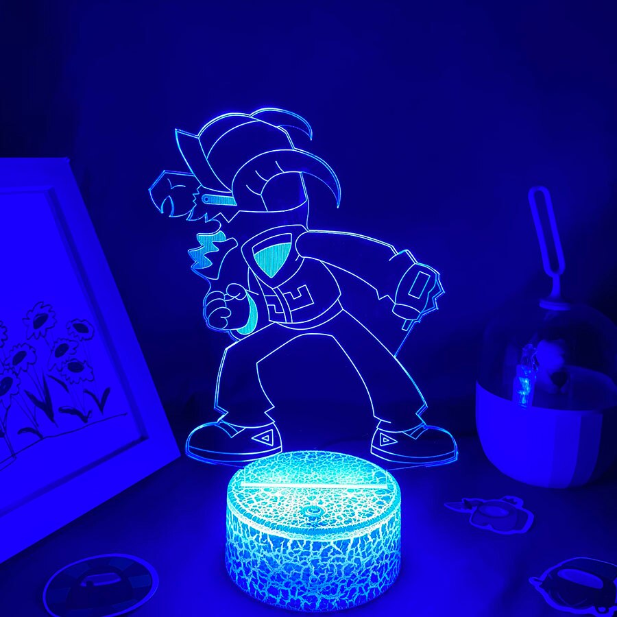 Game Friday Night Funkin Figure Tabi 3D Lamp