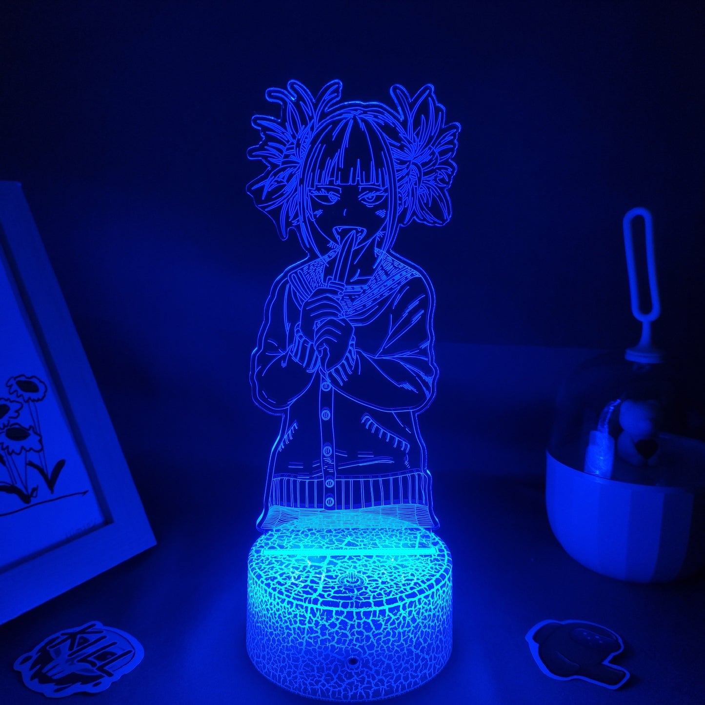 Figure Toga Himiko 3D Led Night Lights