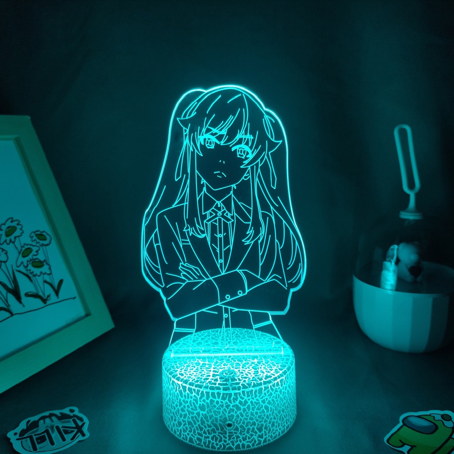 Kakegurui Figure Jabami Yumeko 3D Night Light