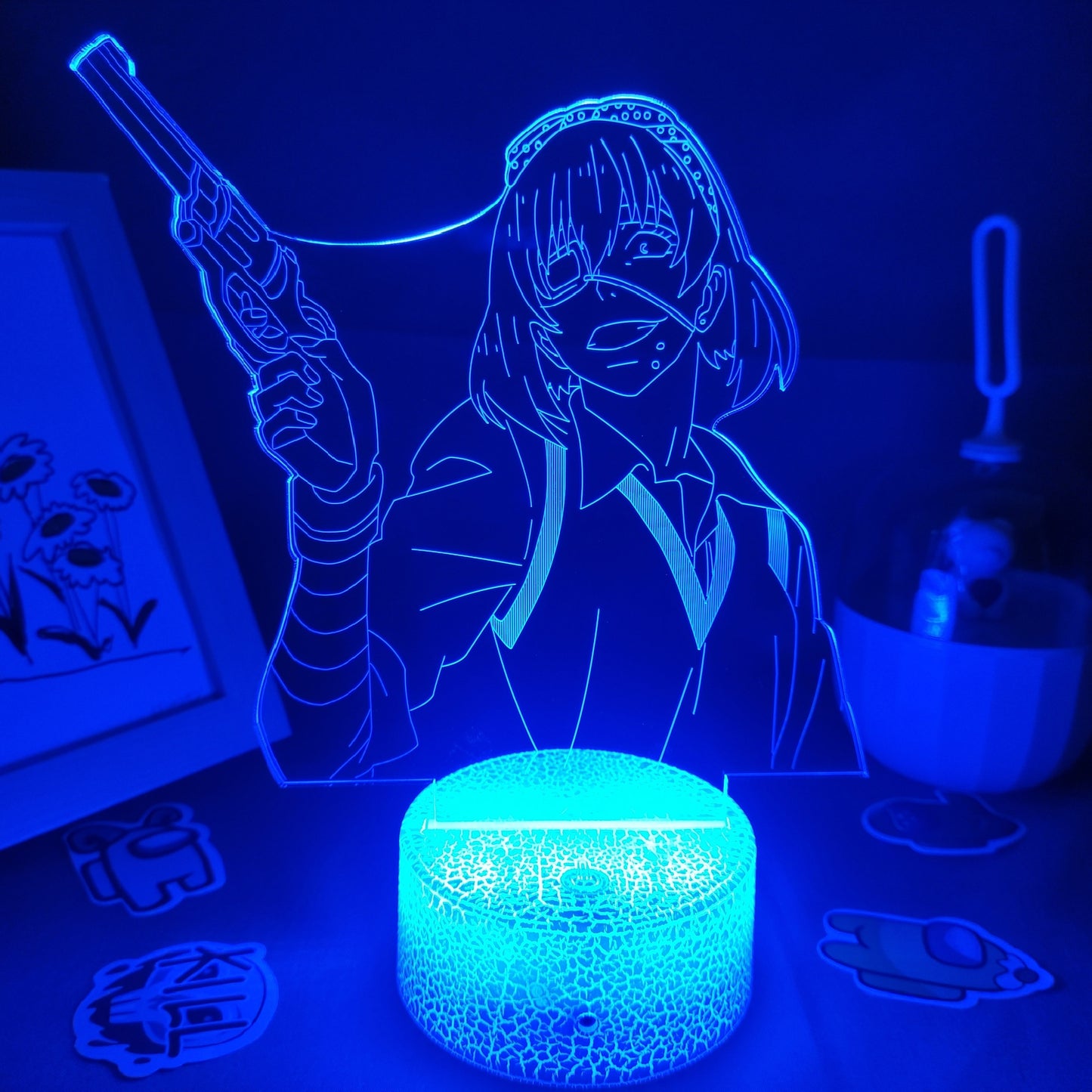 Kakegurui Figure Jabami Yumeko 3D Night Light