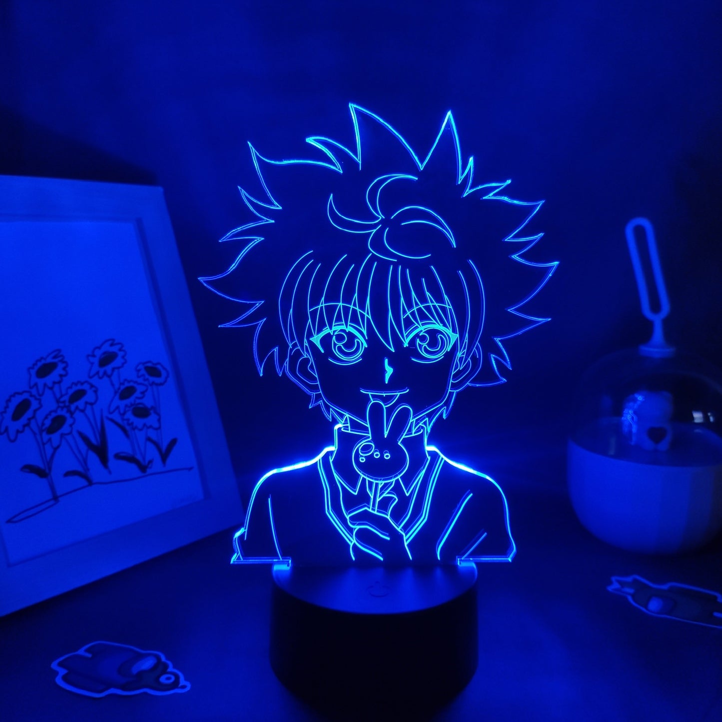 Hunter X Hunter Killua Zoldyck Night Light Lava Lamp