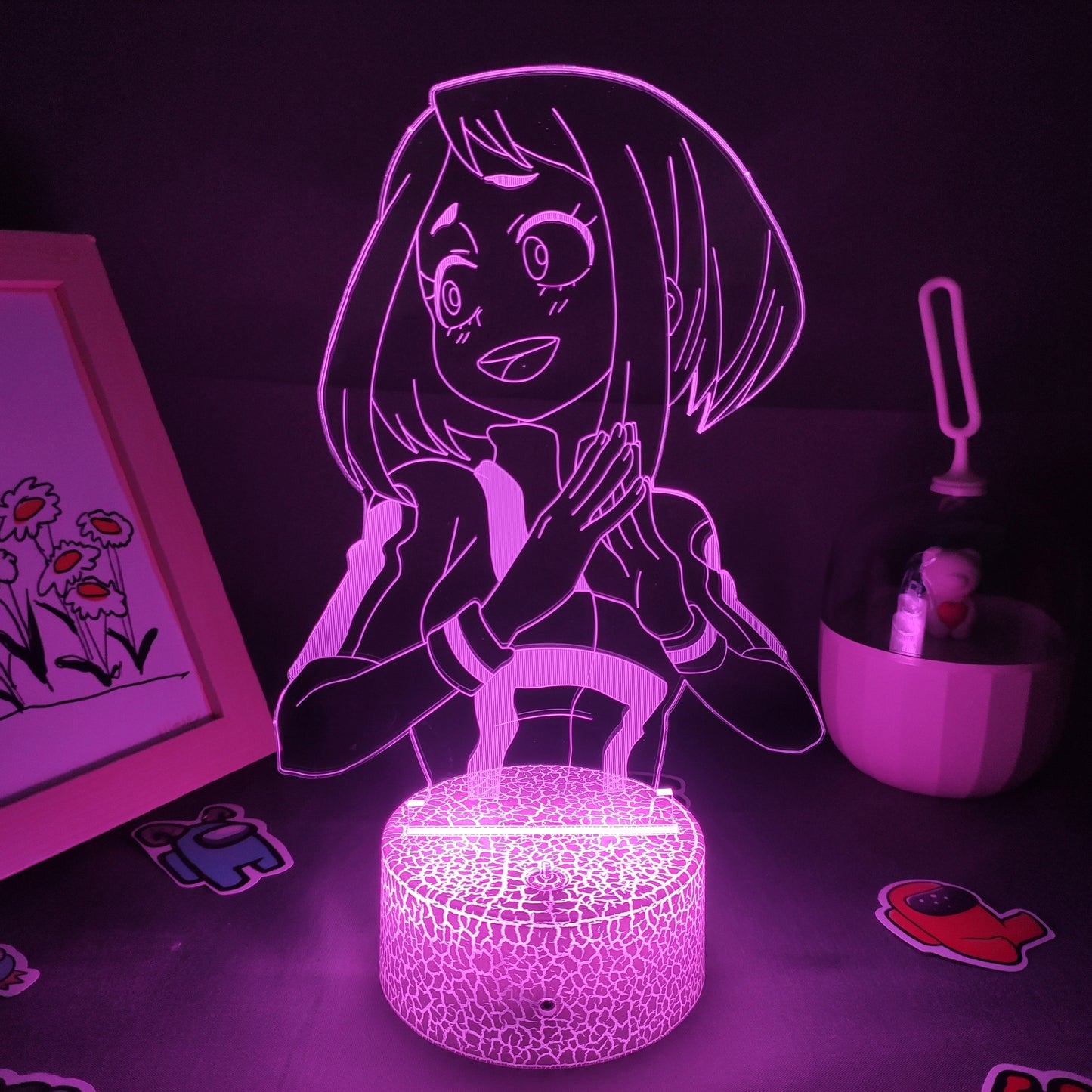 My Hero Academia Figure Ochako Uraraka Lamp