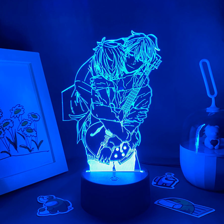 GIVEN Sato Mafuyu and Uenoyama Ritsuka Figure Led Night Light