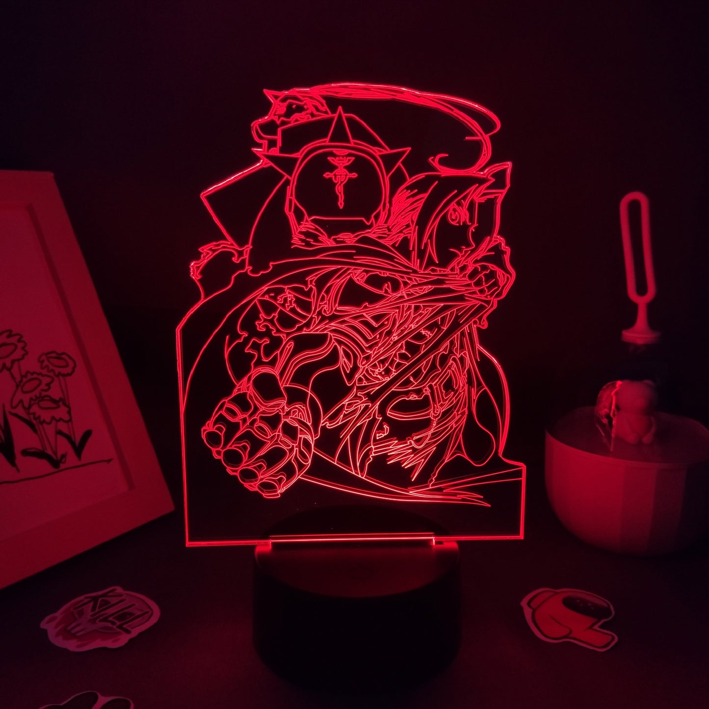 Fullmetal Alchemist Edward Elric Night Light