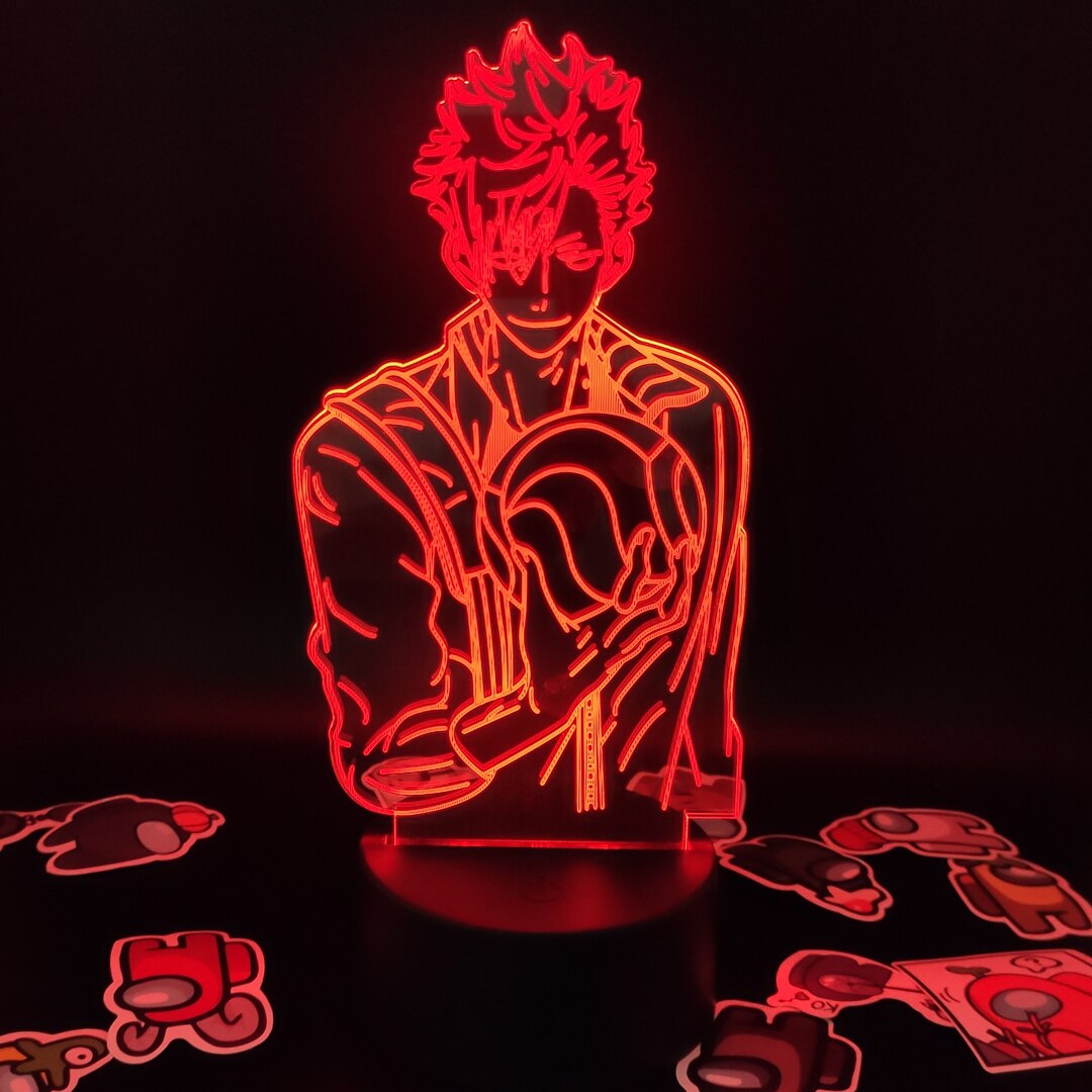 Haikyuu Kuroo Tetsurou Figure 3D Night Lights