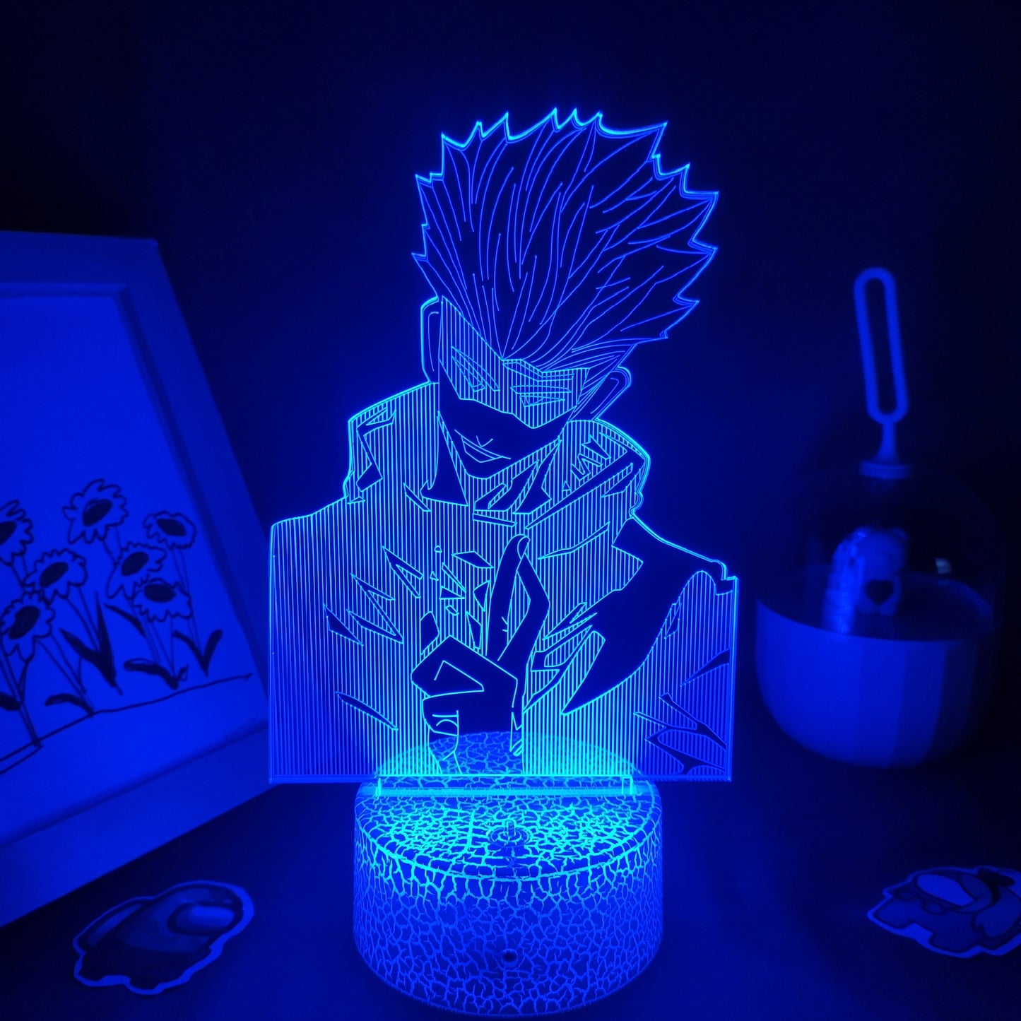 Jujutsu Kaisen Figure Gojo Satoru 3D LED Lamps