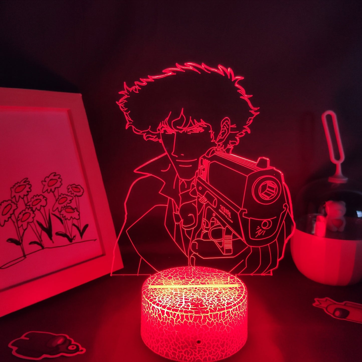 Cowboy Bebop Spike Spiegel 3D Led Night Light