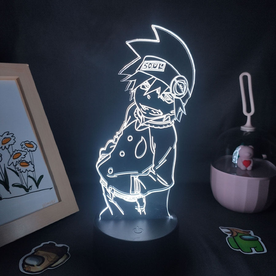 Soul Eater Figure 3D LED Lava Lamps