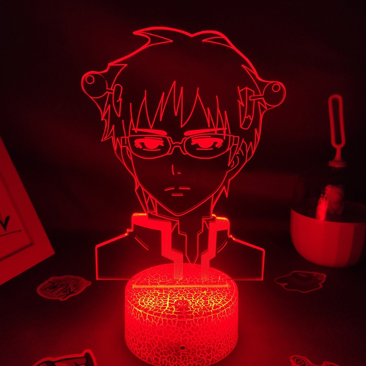 The Disastrous Life Of Saiki Kusuo Lava Lamp