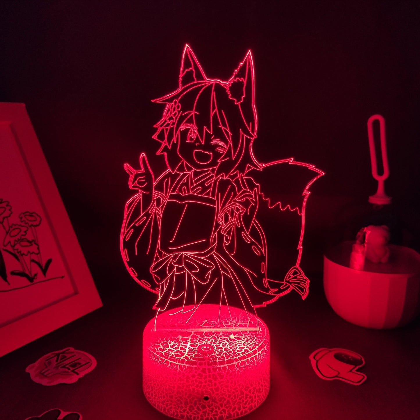 The Helpful Fox Senko San Waifu Figure Night Lights