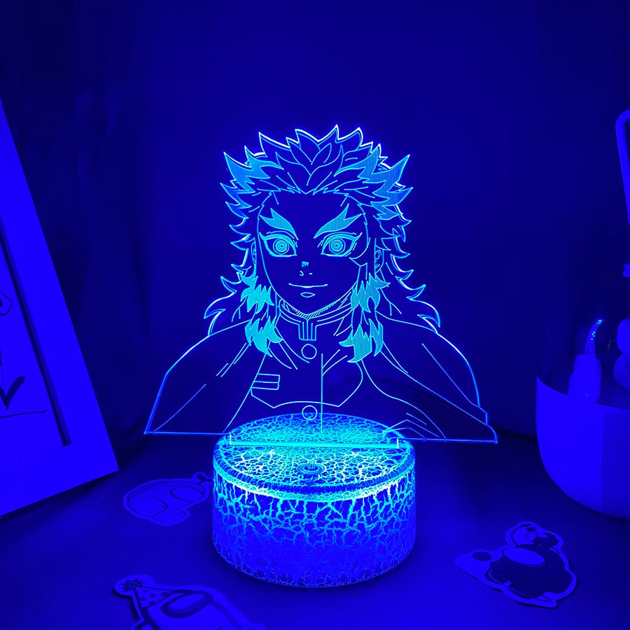 Demon Slayer Figure Kyojuro Rengoku 3D Lamp