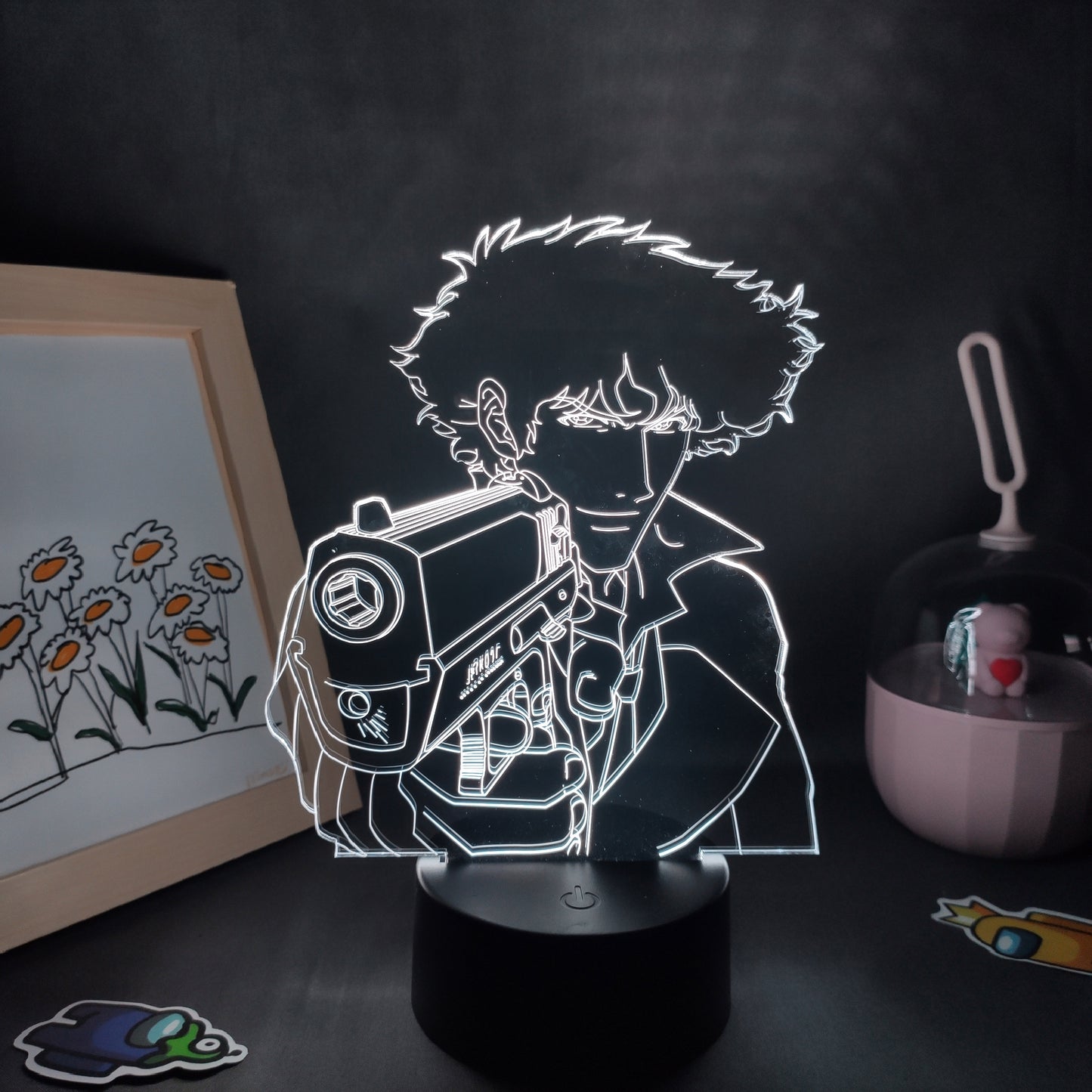 Cowboy Bebop Spike Spiegel 3D Led Night Light