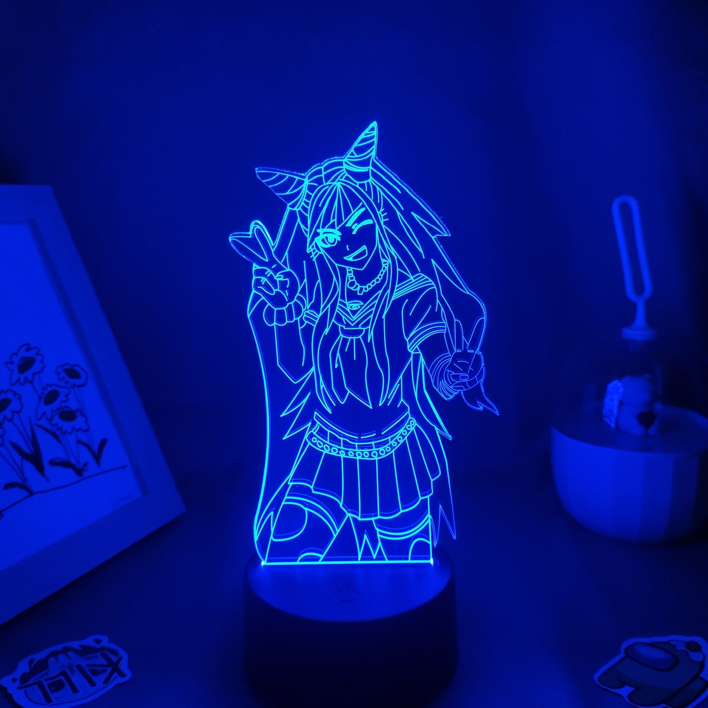 Danganronpa Figures Ibuki Mioda 3D Night Light