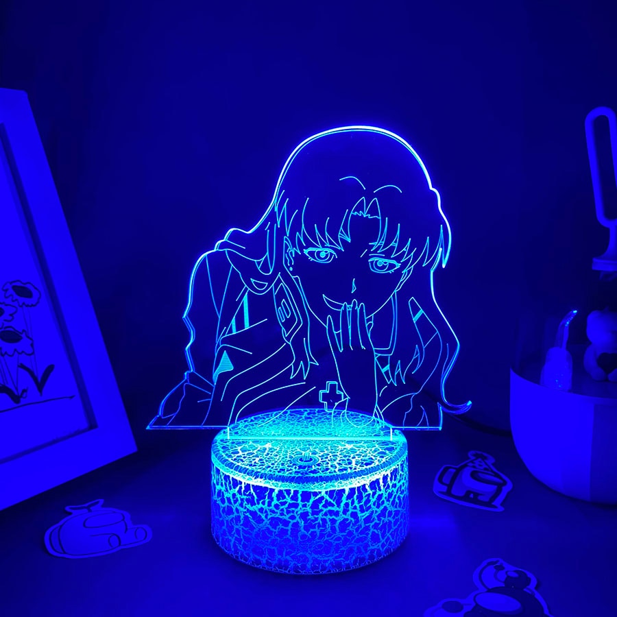 Figure Captain Misato Katsuragi 3D Night Light