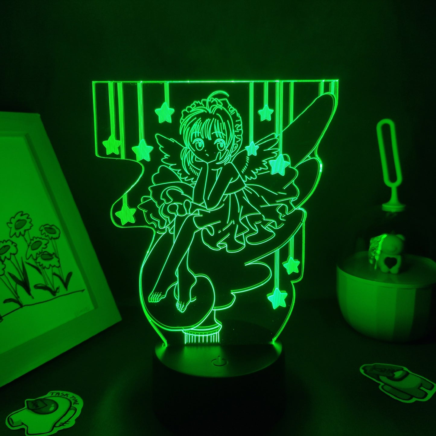 Cardcaptor Sakura Figure 3D Led Lamps