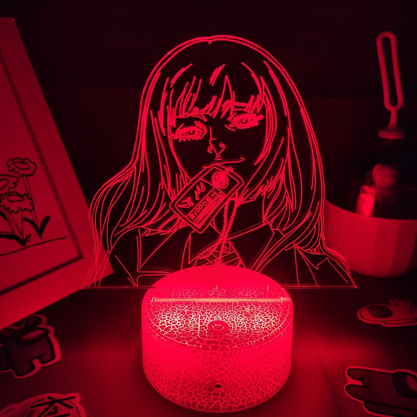 Kakegurui 3D LED RGB Neon Night Lights