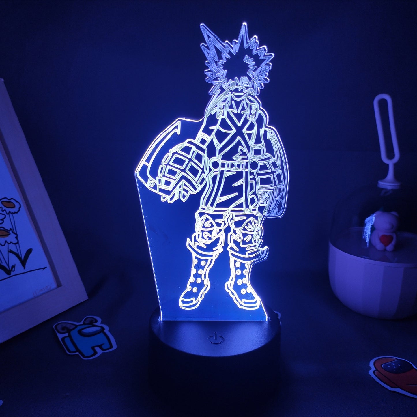 My Hero Academia Figure Katsuki Bakugo Night Light