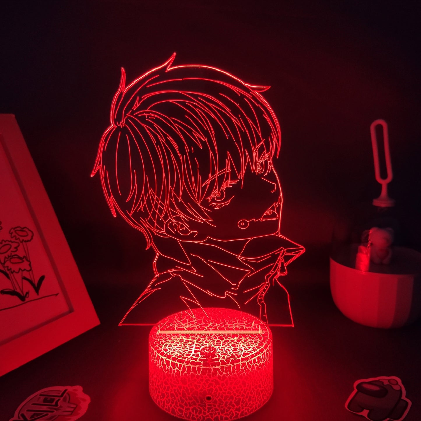 Jujutsu Kaisen Figure Inumaki Toge 3D LED Lava Lamps