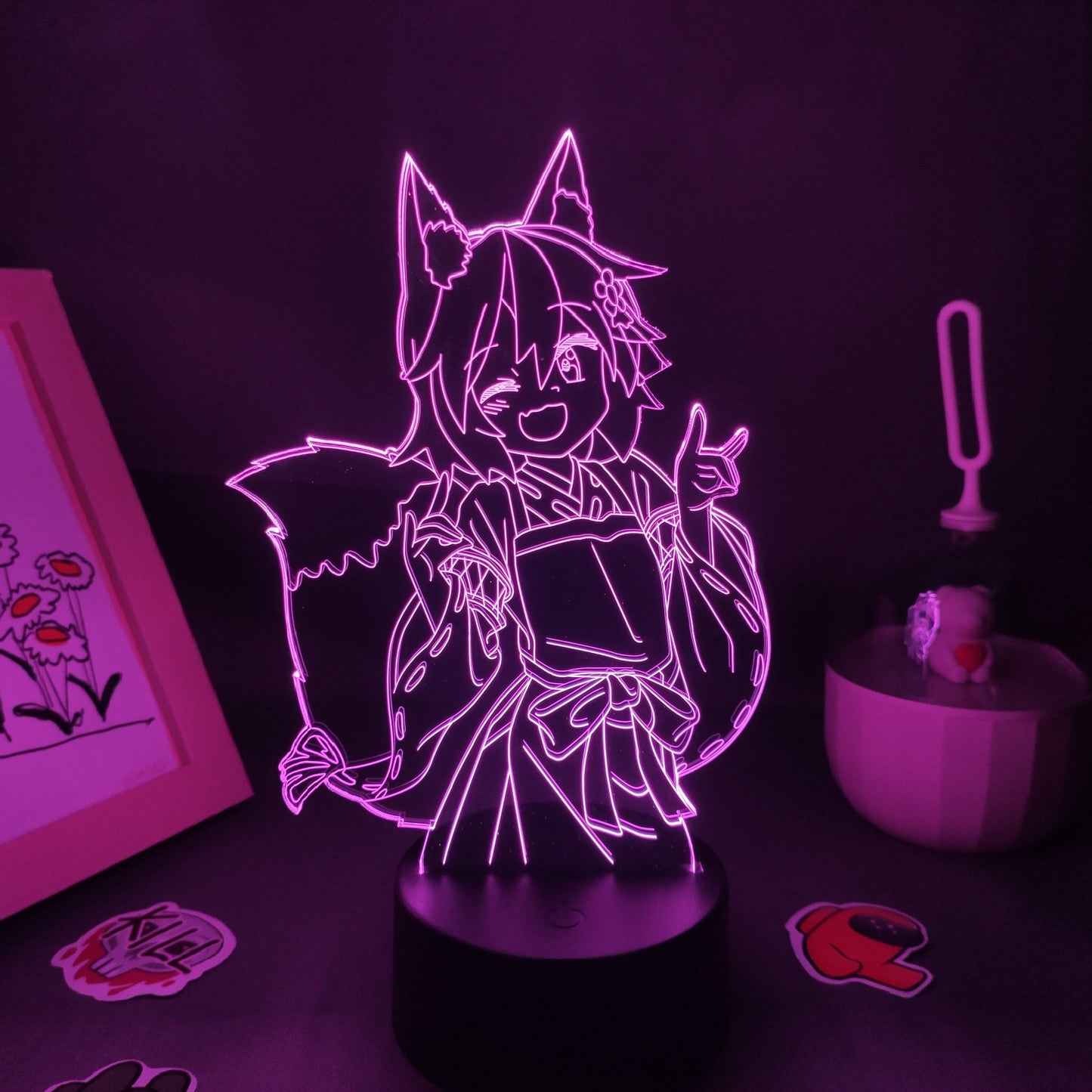 The Helpful Fox Senko San Waifu Figure Night Lights