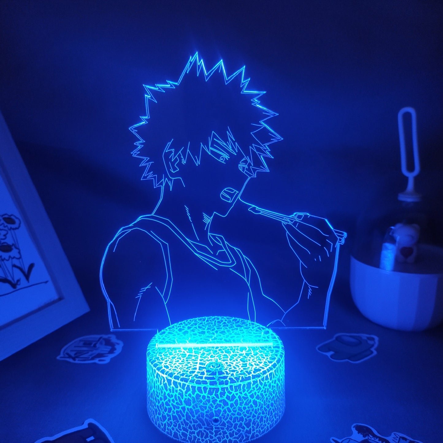 My Hero Academia Figure Katsuki Bakugo 3D Night Lights