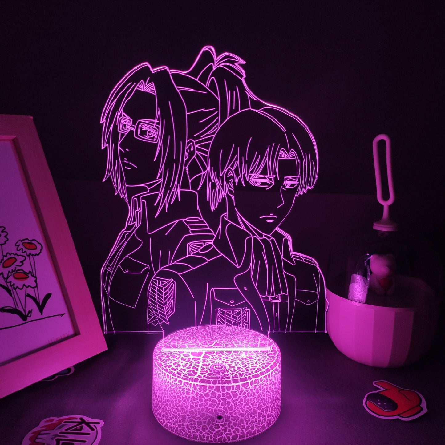 Figure Hange Zoe Levi Ackerman Night Lights