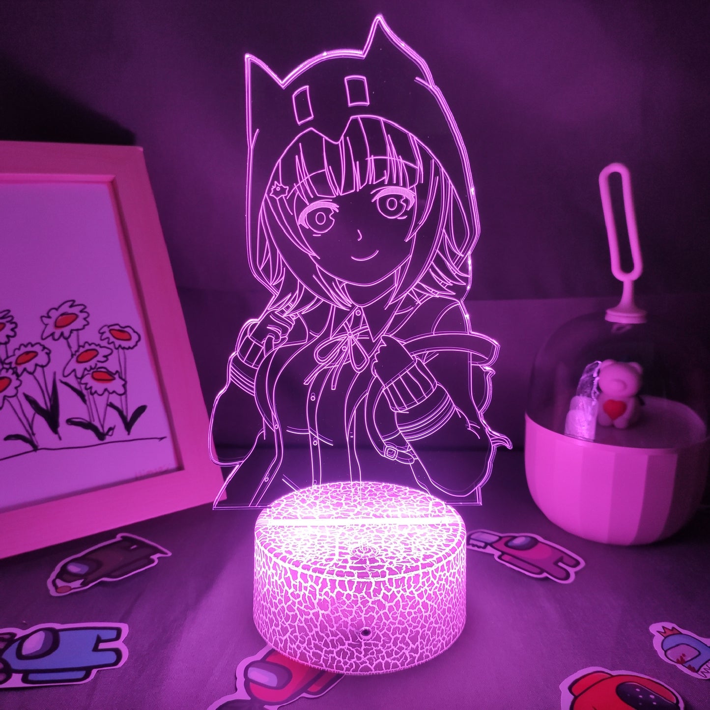 Danganronpa Led Figures Ibuki Mioda Night Lights