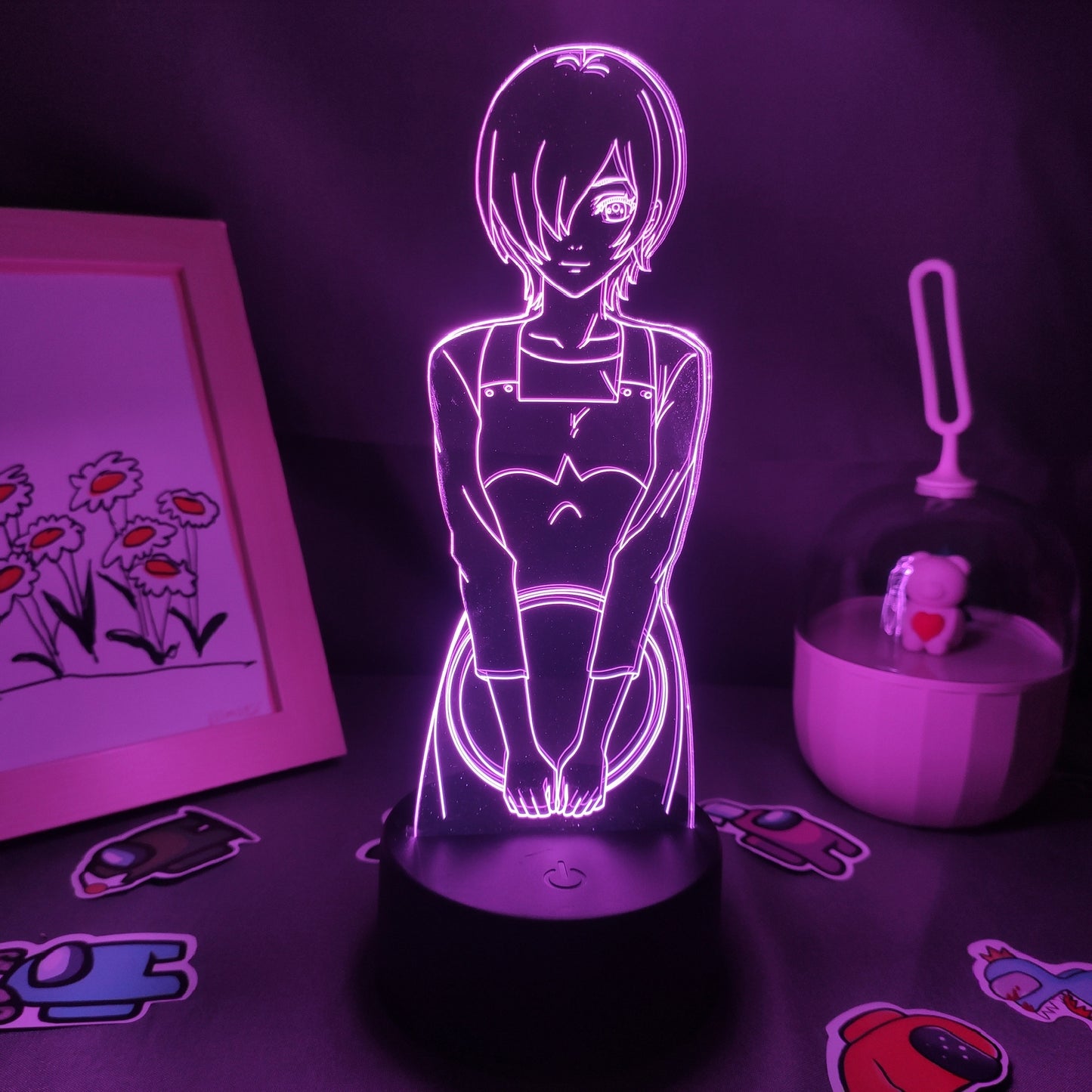 Tokyo Ghoul Touka Kirishima Figure 3D Night Lights