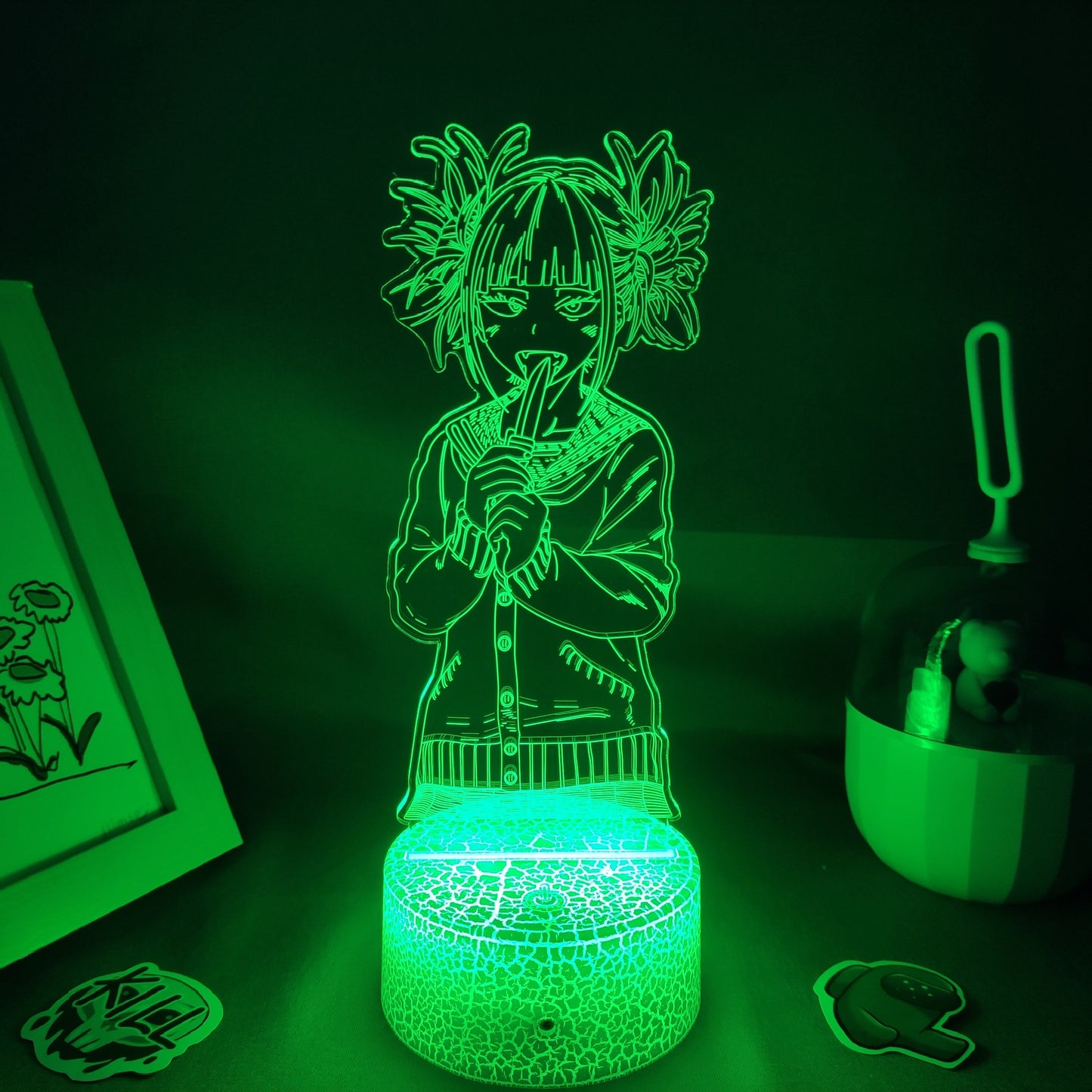 Figure Toga Himiko 3D Led Night Lights