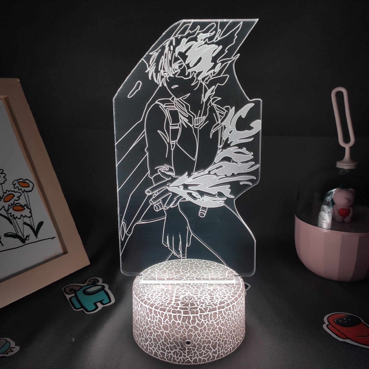 My Hero Academia Figure 3D Lava Lamp