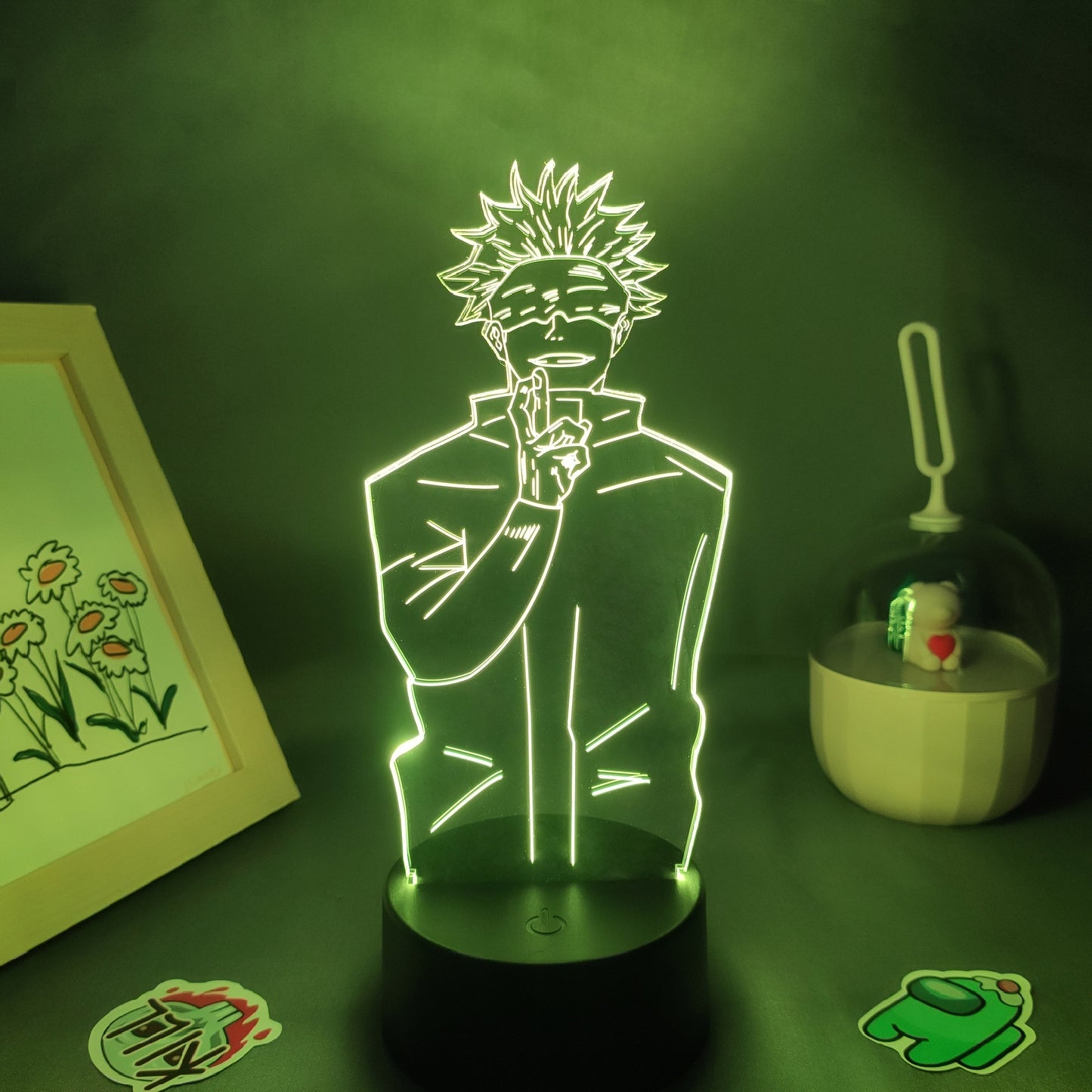 Jujutsu Kaisen Figure Inumaki Toge 3D LED Lava Lamps